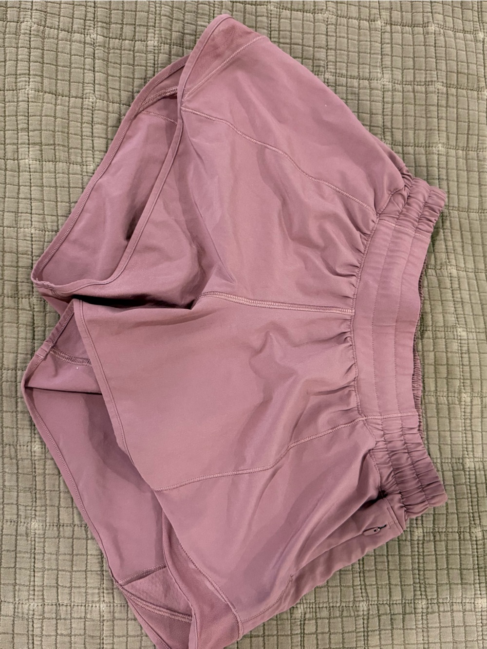 lululemon athletica Dusty Mauve Workout Shorts